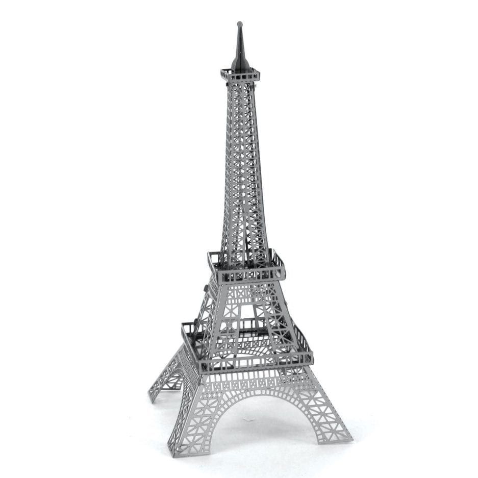 Mô hình kim loại lắp ráp 3D Tour Eiffel (Tháp Eiffel) (Silver) – Metal Works MP019