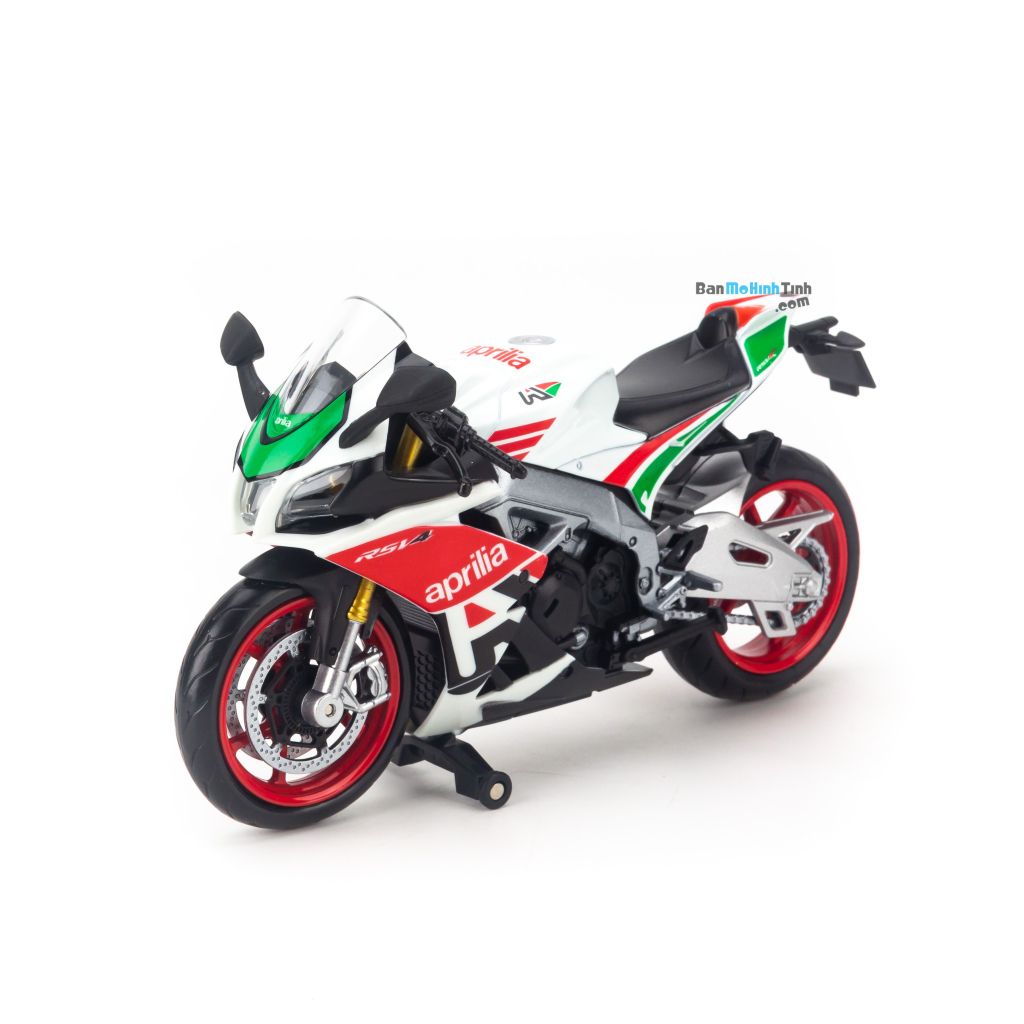 Mô hình xe mô tô Aprilia RSV4 RF 2017 1:12 Caipo
