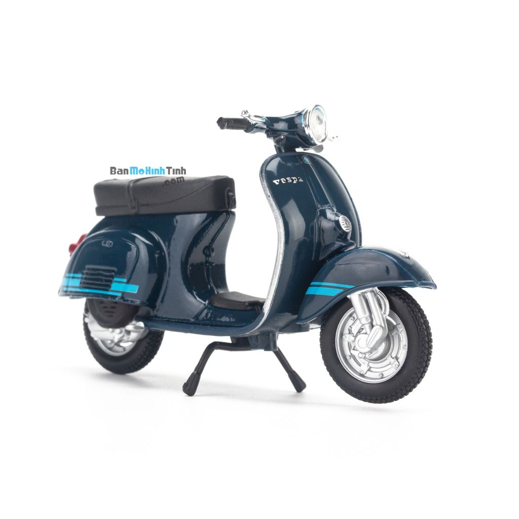 Mô hình xe Vespa 125cc ET3 Primavera 1976 1:18 Maisto Dark Blue (2)