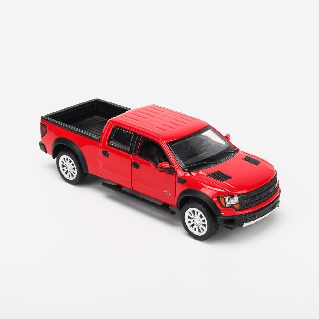 Mô hình xe Ford Raptor F150 2009 1:32 MSZ Red