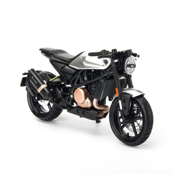 MAISTO Modellauto Husqvarna VITPILEN 701 2018 Im Maßstab 1:18 – Detailgetreue Die-Cast-Nachbildung