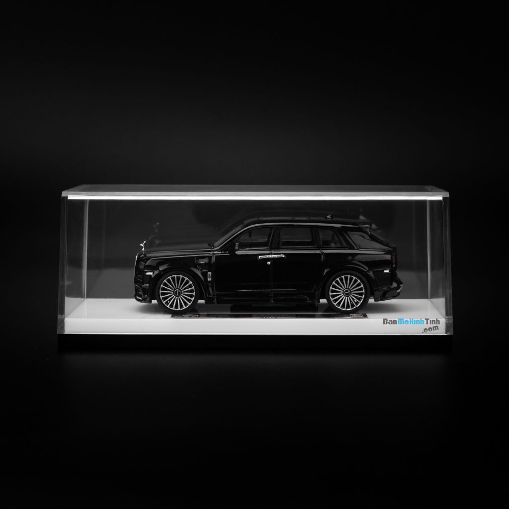 Mô hình xe Roll-Royce Cullinan Mansory 1:64 Time Model Black (6)