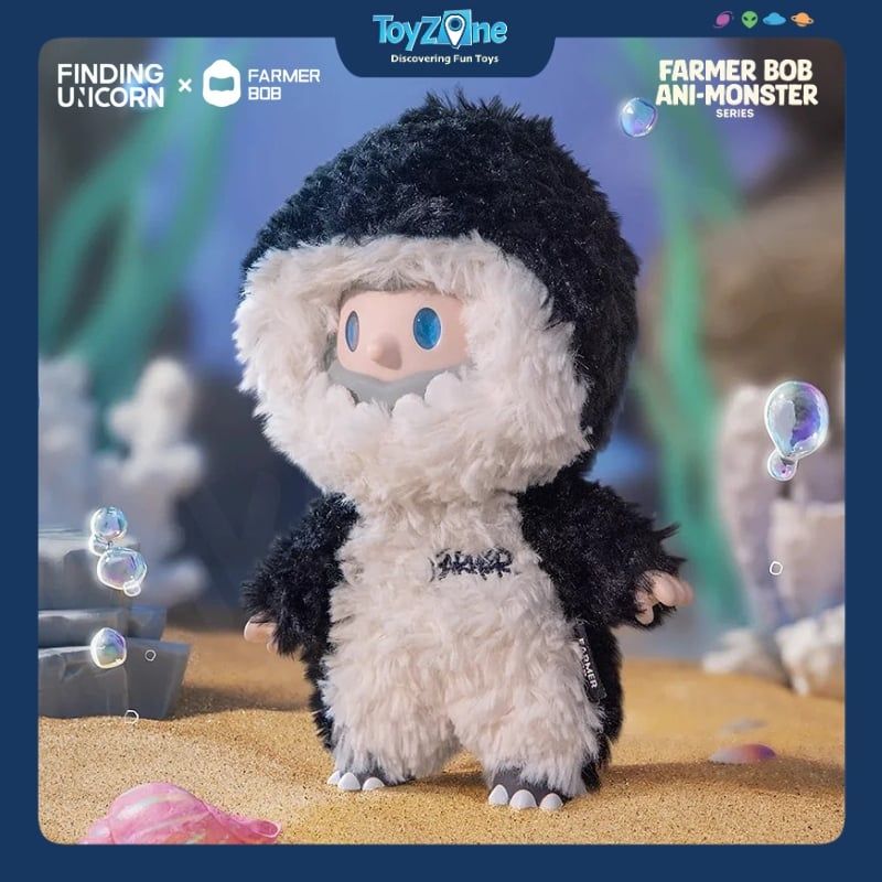 Mô hình Blind box Móc Khóa Gấu bông Farmer Bob Weird Guardian ( Người Bảo Vệ Đặc Biệt ) FINDING UNICORN