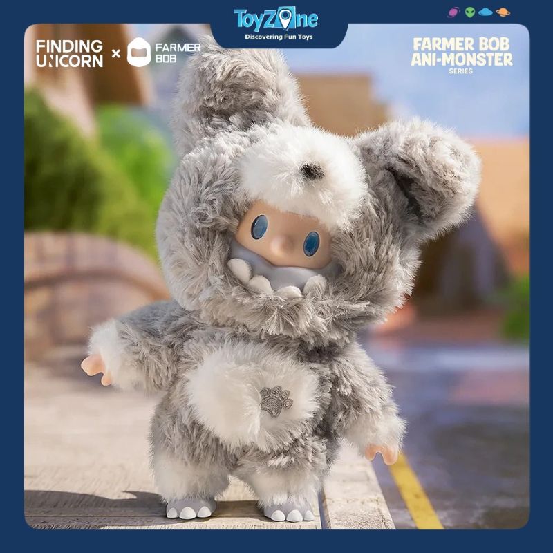 Mô hình Blind box Móc Khóa Gấu bông Farmer Bob Weird Guardian ( Người Bảo Vệ Đặc Biệt ) FINDING UNICORN