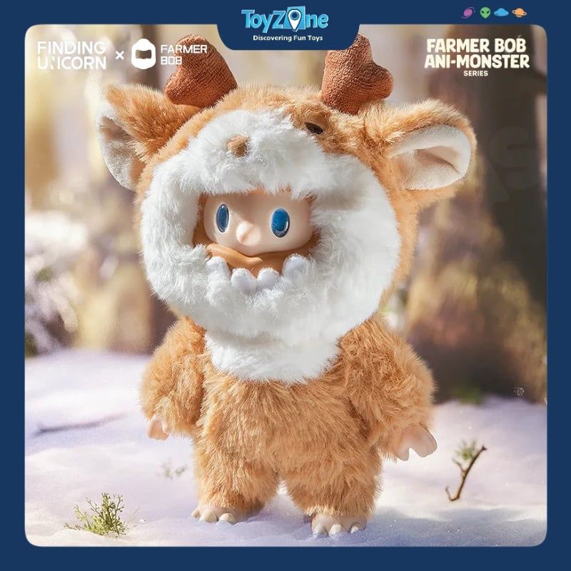 Mô hình Blind box Móc Khóa Gấu bông Farmer Bob Weird Guardian ( Người Bảo Vệ Đặc Biệt ) FINDING UNICORN