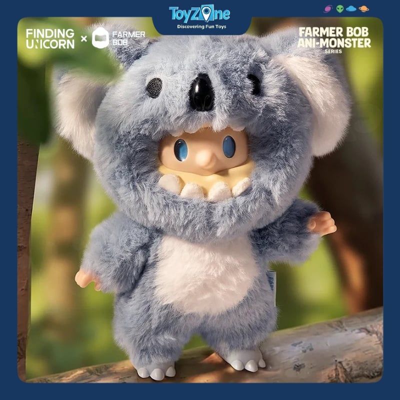 Mô hình Blind box Móc Khóa Gấu bông Farmer Bob Weird Guardian ( Người Bảo Vệ Đặc Biệt ) FINDING UNICORN