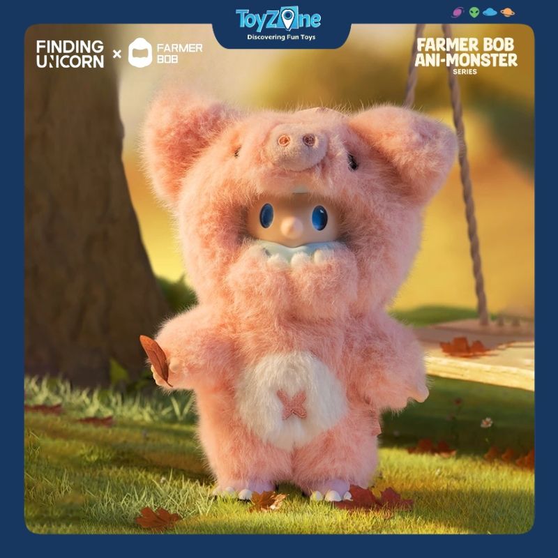 Mô hình Blind box Móc Khóa Gấu bông Farmer Bob Weird Guardian ( Người Bảo Vệ Đặc Biệt ) FINDING UNICORN