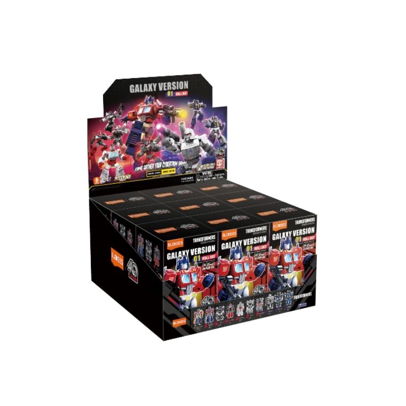 Mô hình đồ chơi Lắp ráp Blind box Transformers Galaxy Version 1 Roll Out Model Kits BLOKEES