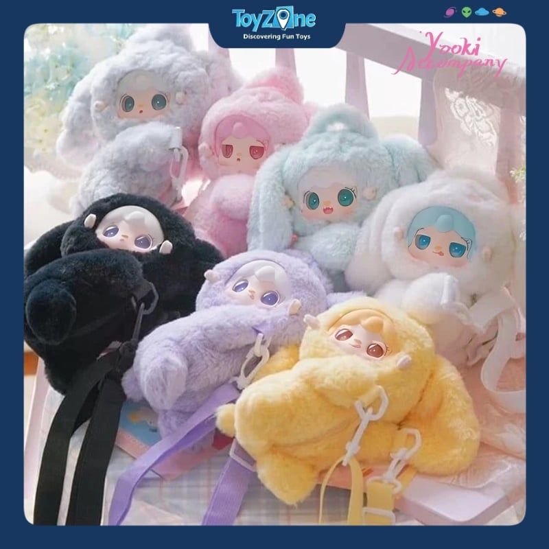 Mô hình Blind box Túi đeo chéo Yooki Coin Purse V8 Series Plush YALLI STUDIO