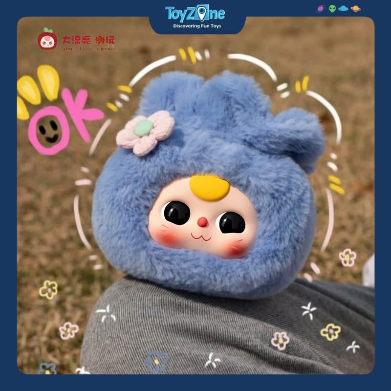 Mô hình Blind box Gấu bông Baby Three Túi May Mắn ( Lucky Bag ) CUREPLANETA