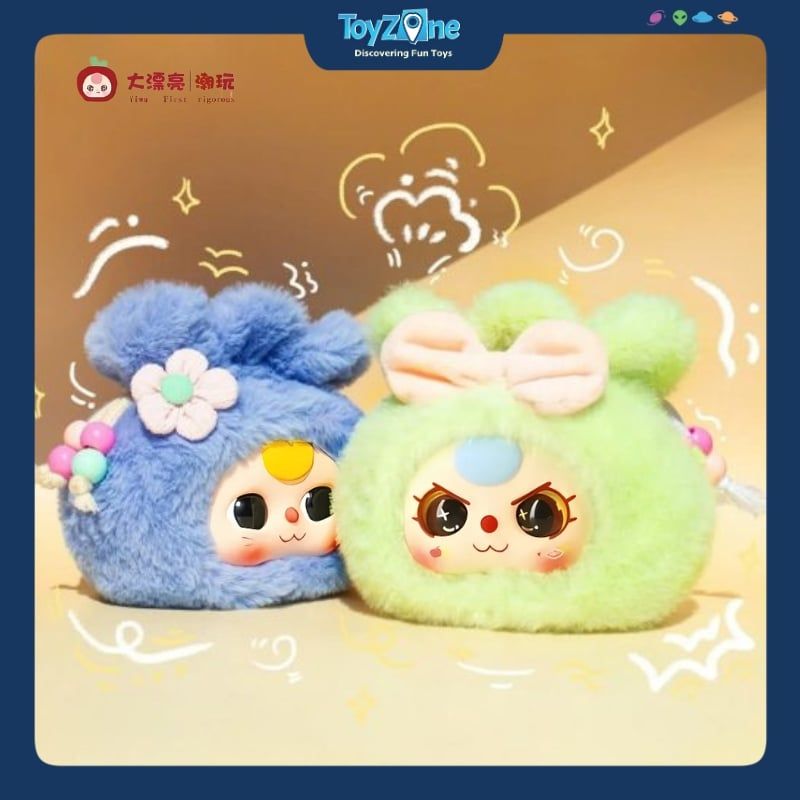 Mô hình Blind box Gấu bông Baby Three Túi May Mắn ( Lucky Bag ) CUREPLANETA