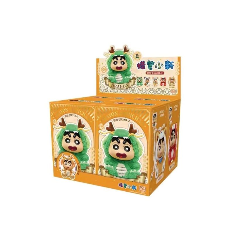 Mô hình Blind box Gấu bông Crayon Shin-chan Vinyl Doll 2 Series 52Toys