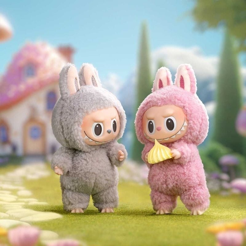 Mô hình Móc khóa Blind box Gấu bông Labubu V1 The Monsters Tasty Macarons POP MART