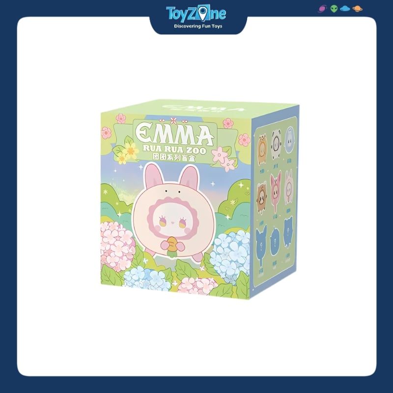 Mô hình Blind Box Móc khóa Gấu bông Emma RuaRua Zoo TuanTuan MJ STUDIO