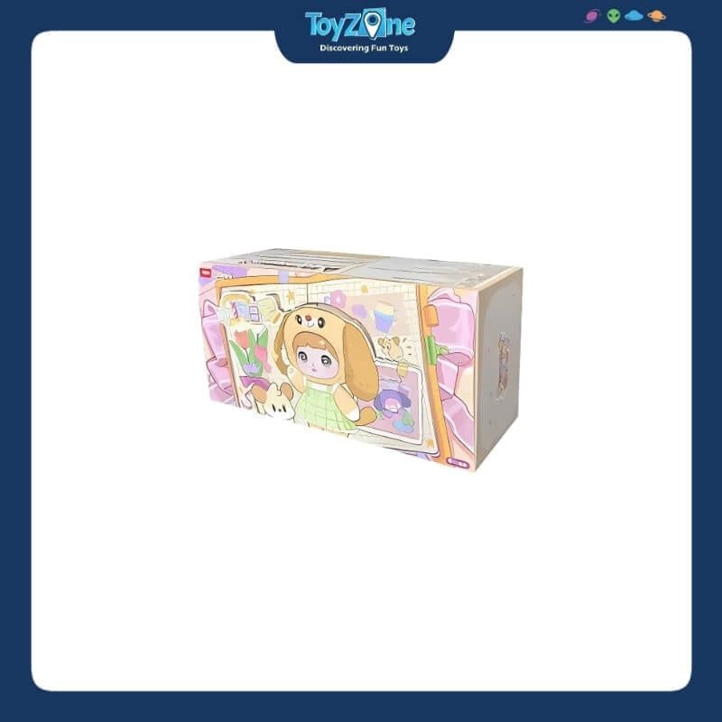 Mô hình Blind box Móc khóa Gấu bông NOMMI V5 Puppy Diary Series ( Nhật Ký Cún Con ) HITOY