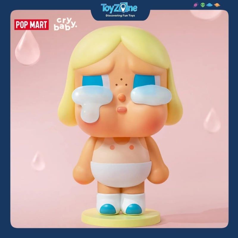 Mô hình đồ chơi Blind Box Crybaby Crying Again Series Figures POP MART