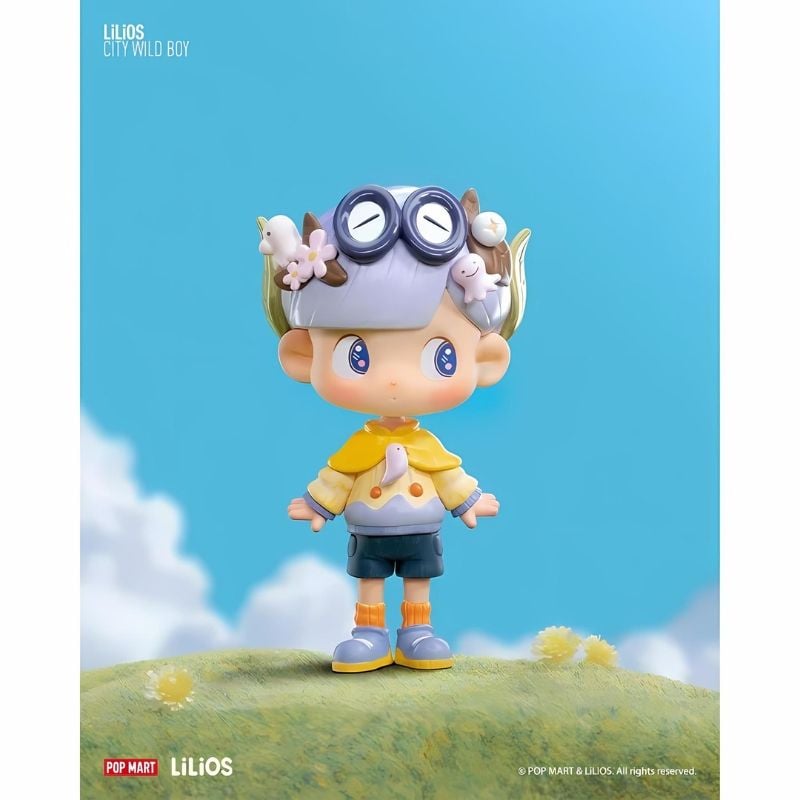 Mô hình đồ chơi Blind Box LiLiOS City Wild Boy Series Figures ( Cậu Bé Hoang Dã Trong Thành Phố ) POP MART