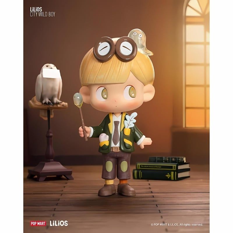 Mô hình đồ chơi Blind Box LiLiOS City Wild Boy Series Figures ( Cậu Bé Hoang Dã Trong Thành Phố ) POP MART