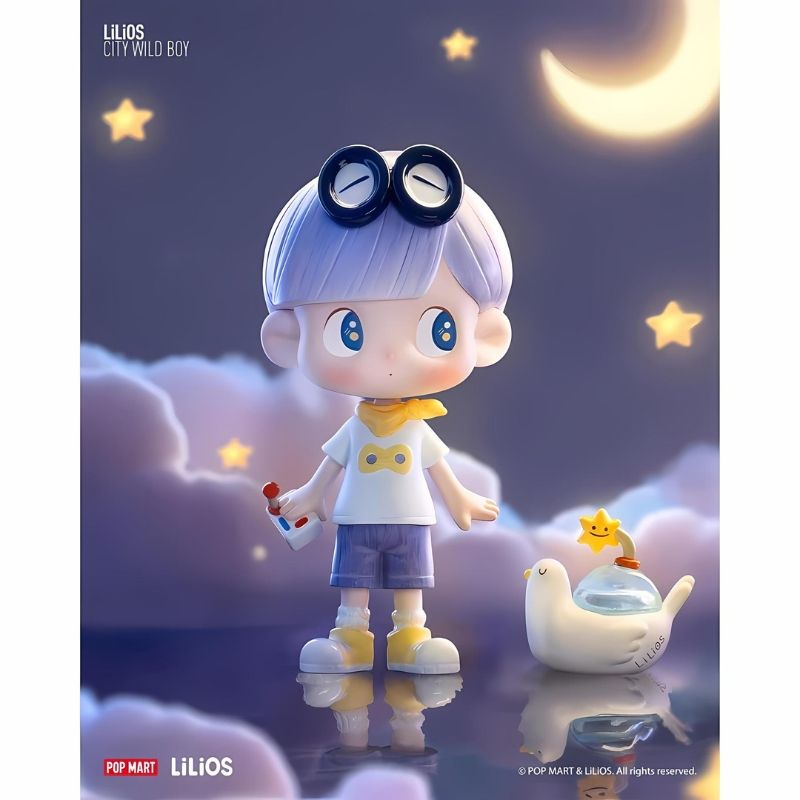 Mô hình đồ chơi Blind Box LiLiOS City Wild Boy Series Figures ( Cậu Bé Hoang Dã Trong Thành Phố ) POP MART