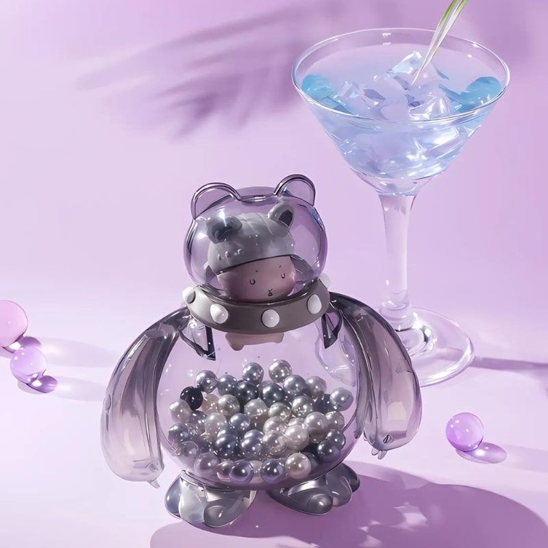 Mô hình đồ chơi Blind box Paipai Bear Special Mixed Drinks Shop ( Cửa Hàng Pha Chế Đồ Uống Đặc Biệt ) HEYONE