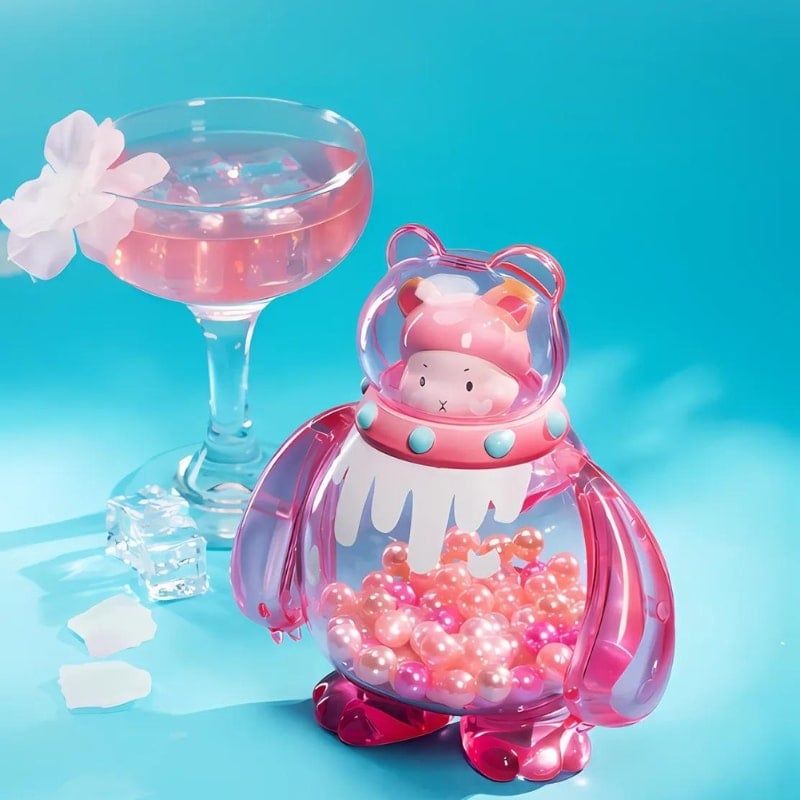 Mô hình đồ chơi Blind box Paipai Bear Special Mixed Drinks Shop ( Cửa Hàng Pha Chế Đồ Uống Đặc Biệt ) HEYONE
