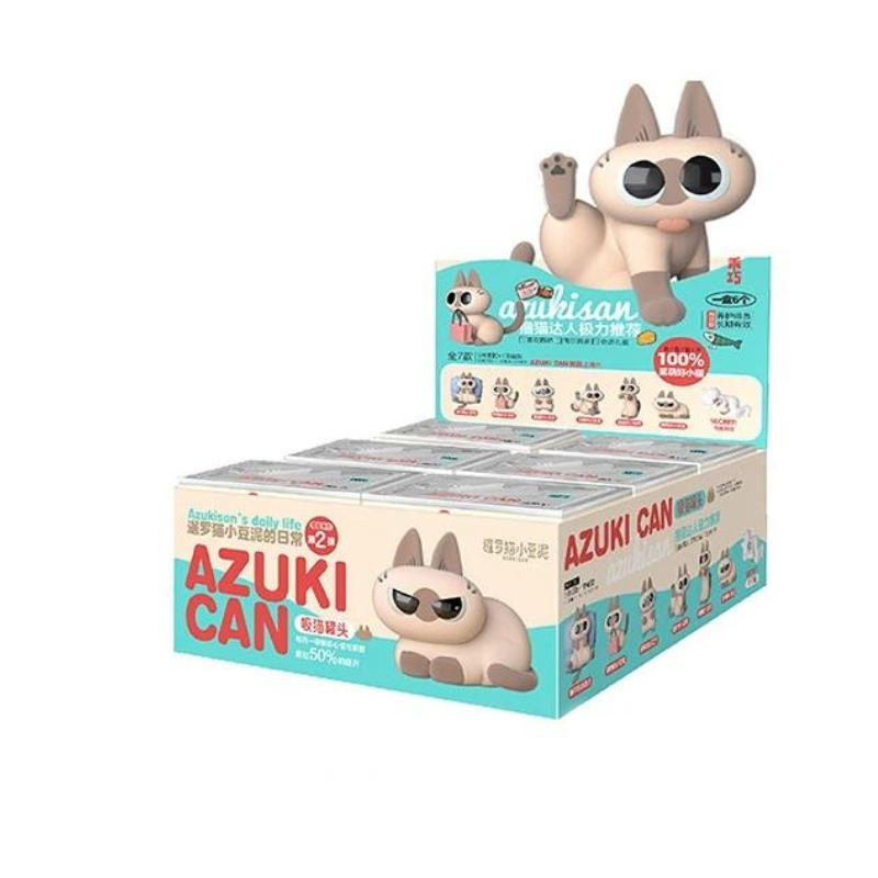 Mô hình đồ chơi Blind box Siamese Azukisan's Daily Life 2 Series - NOBEKO