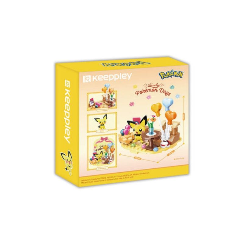 Mô hình đồ chơi lắp ráp Pokemon Lovely Days ( Những Ngày Đáng Yêu ) Keeppley