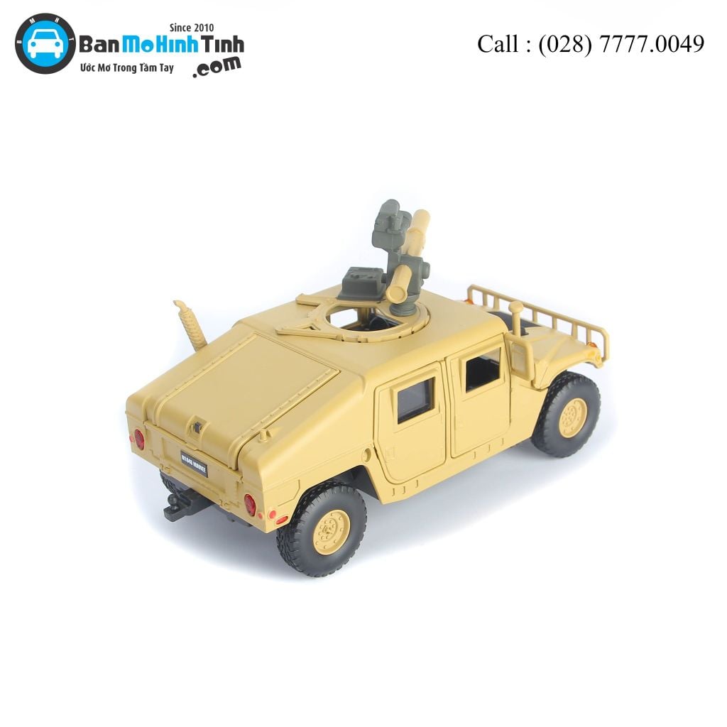 Mô hình xe quân sự Humvee M1046 1:32 Jackiekim