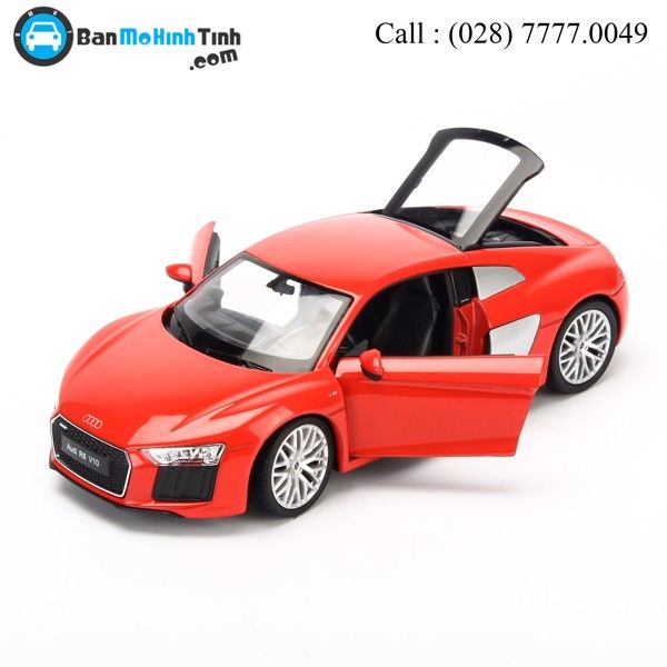 Mô hình xe Audi R8 V10 1:24 Welly