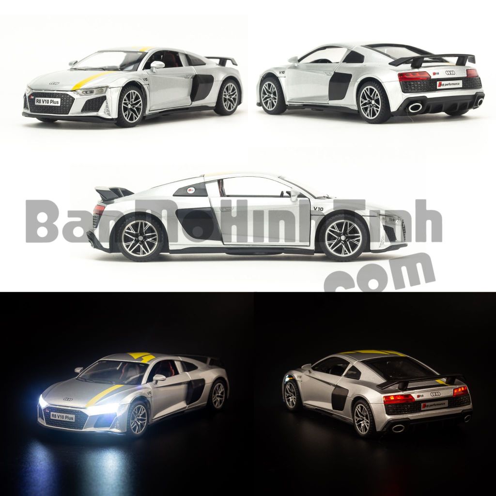 Mô hình xe Audi V10 Plus 1:32 Newao