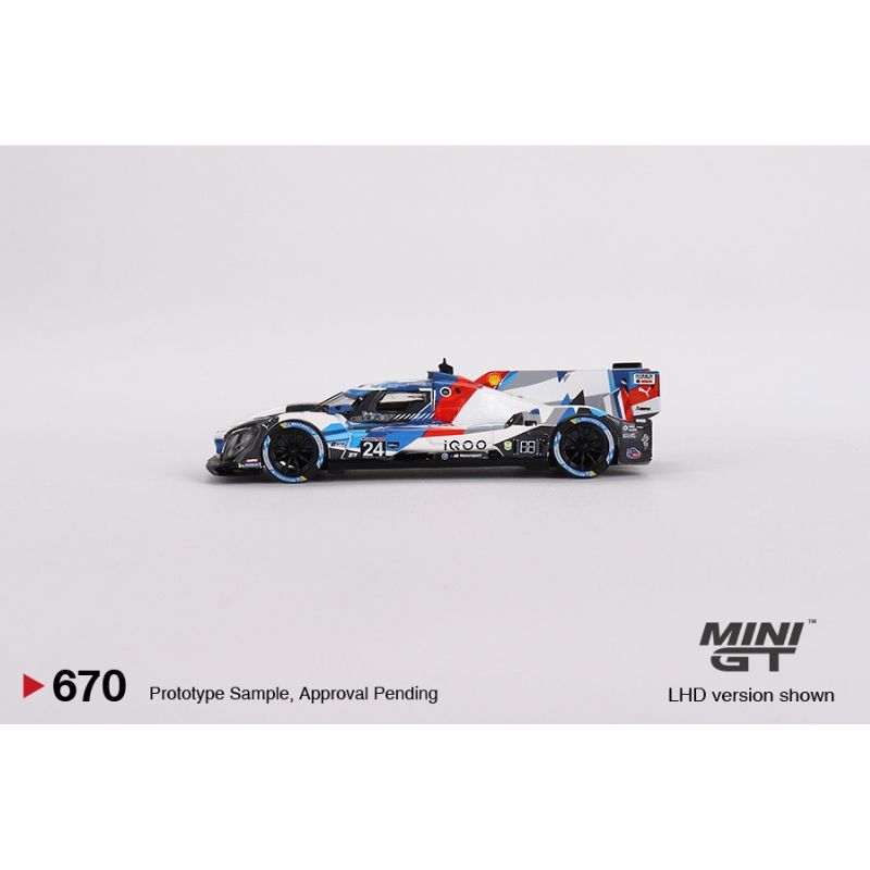Mô hình xe BMW M Hybrid V8 GTP #24 2023 IMSA Daytona 24 Hrs 1:64 MiniGT