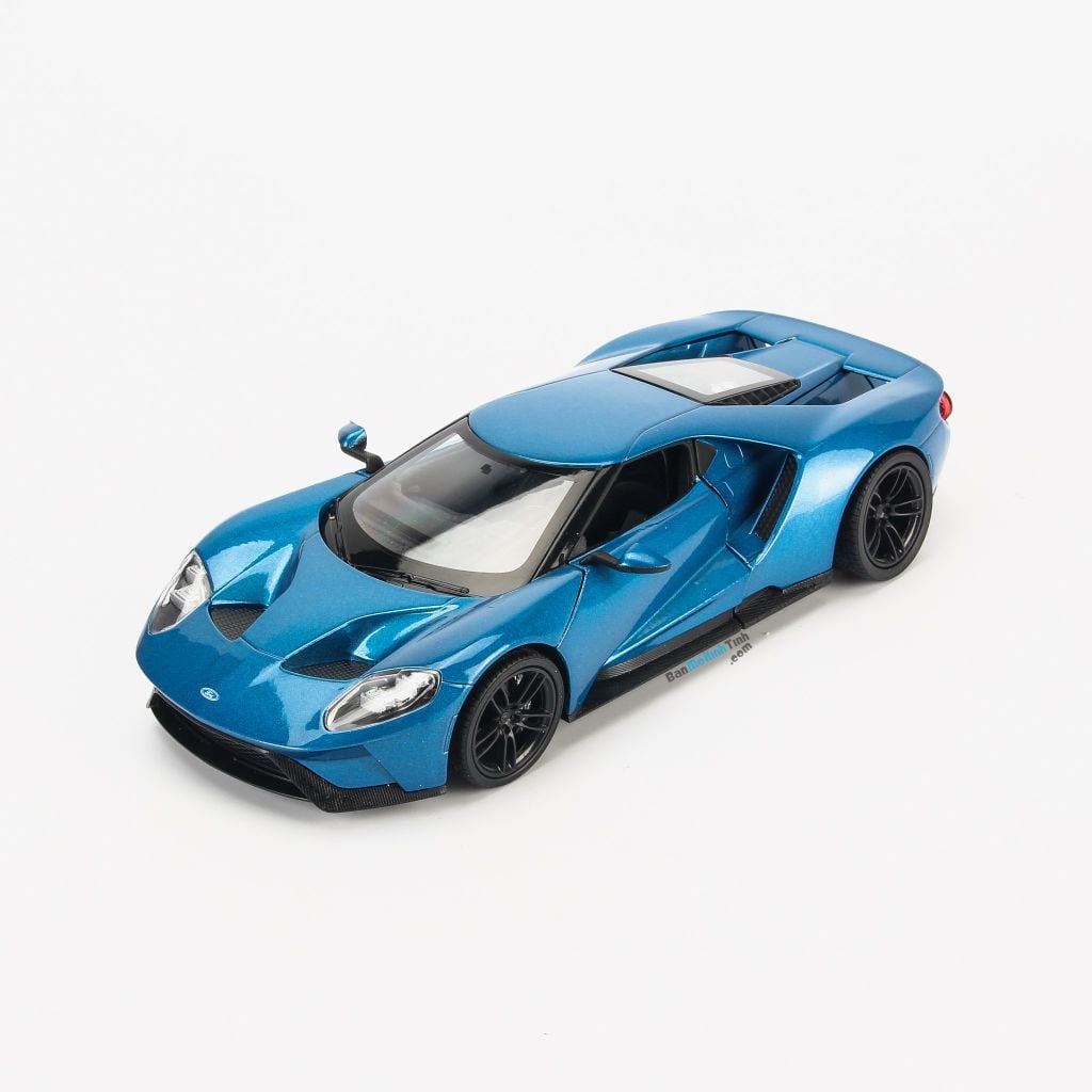 Mô hình xe Ford GT 2017 1:24 Welly Blue (1)