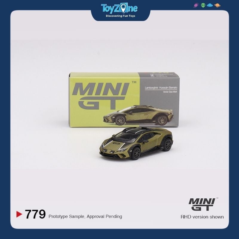 Mô hình xe Lamborghini Huracan Sterrato 1:64 MiniGT