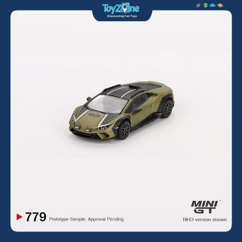 Mô hình xe Lamborghini Huracan Sterrato 1:64 MiniGT