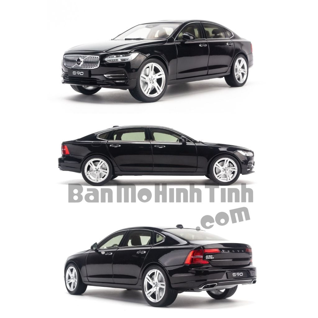 Mô hình xe Volvo S90 1:18 Dealer Black (3)