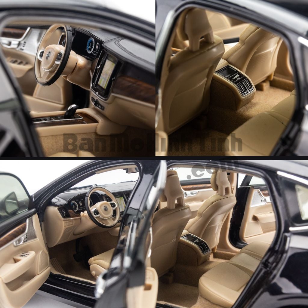 Mô hình xe Volvo S90 1:18 Dealer Black (5)
