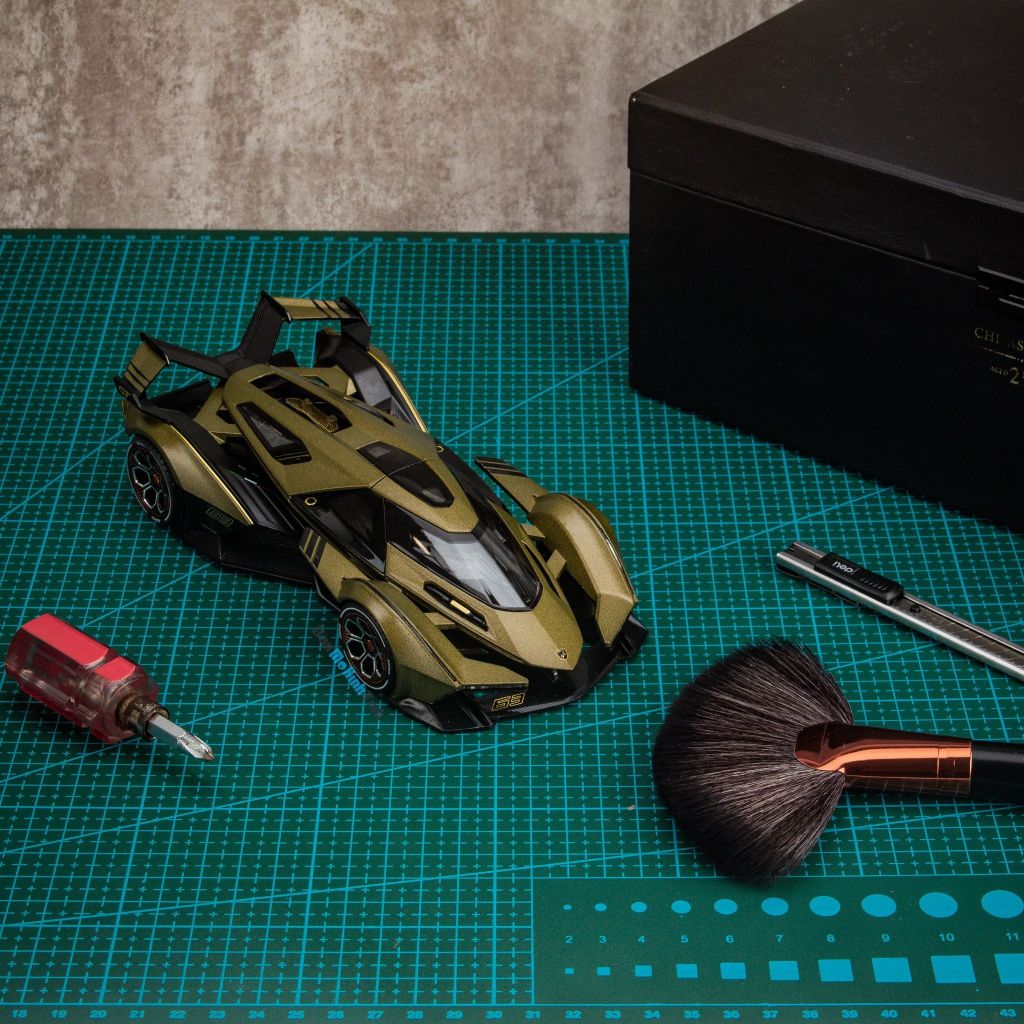 Mô hình xe Lamborghini V12 Vision GT 1:24 Jiaye