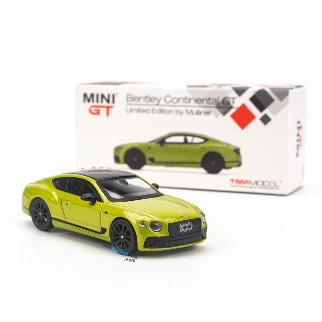 Mô hình xe Bentley Continental GT 1:64 MiniGT