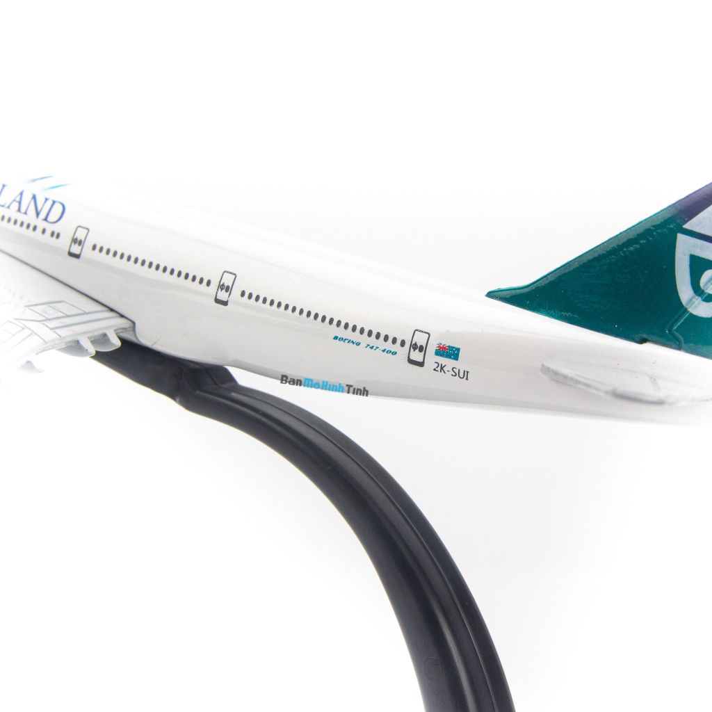 Mô hình máy bay B747 Air New Zealand Everfly 16cm
