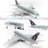 Mô hình máy bay Qatar Airways Airbus A380 20cm Everfly