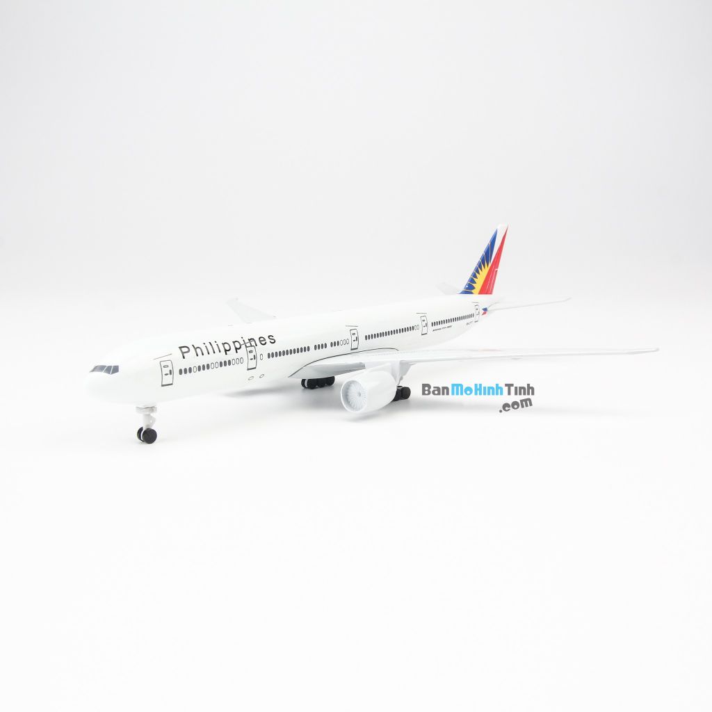 Mô hình máy bay tĩnh Philippine Airlines Boeing B777 20cm Everfly giá rẻ (7)