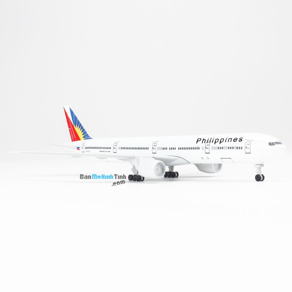 Mô hình máy bay tĩnh Philippine Airlines Boeing B777 20cm Everfly giá rẻ (6)