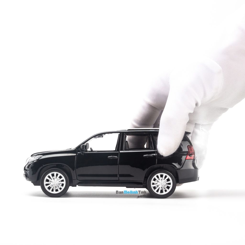 Mô hình xe Toyota Land Cruiser Prado 2019 1:32 Caipo Black (7)