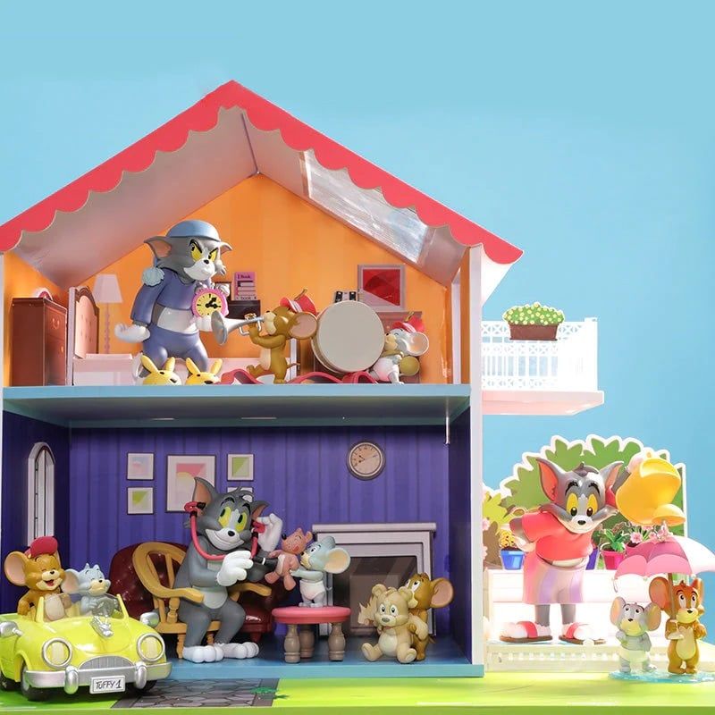 Mô hình đồ chơi Blind box Tom and Jerry Daily Life 2 Series ( Cuộc Sống Thường Nhật Của Tom abd Jerry ) 52TOYS