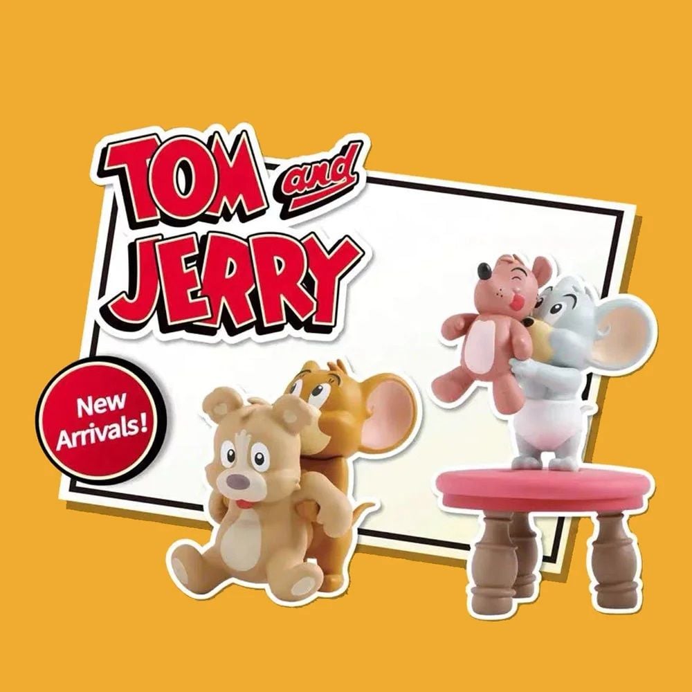 Mô hình đồ chơi Blind box Tom and Jerry Daily Life 2 Series ( Cuộc Sống Thường Nhật Của Tom abd Jerry ) 52TOYS