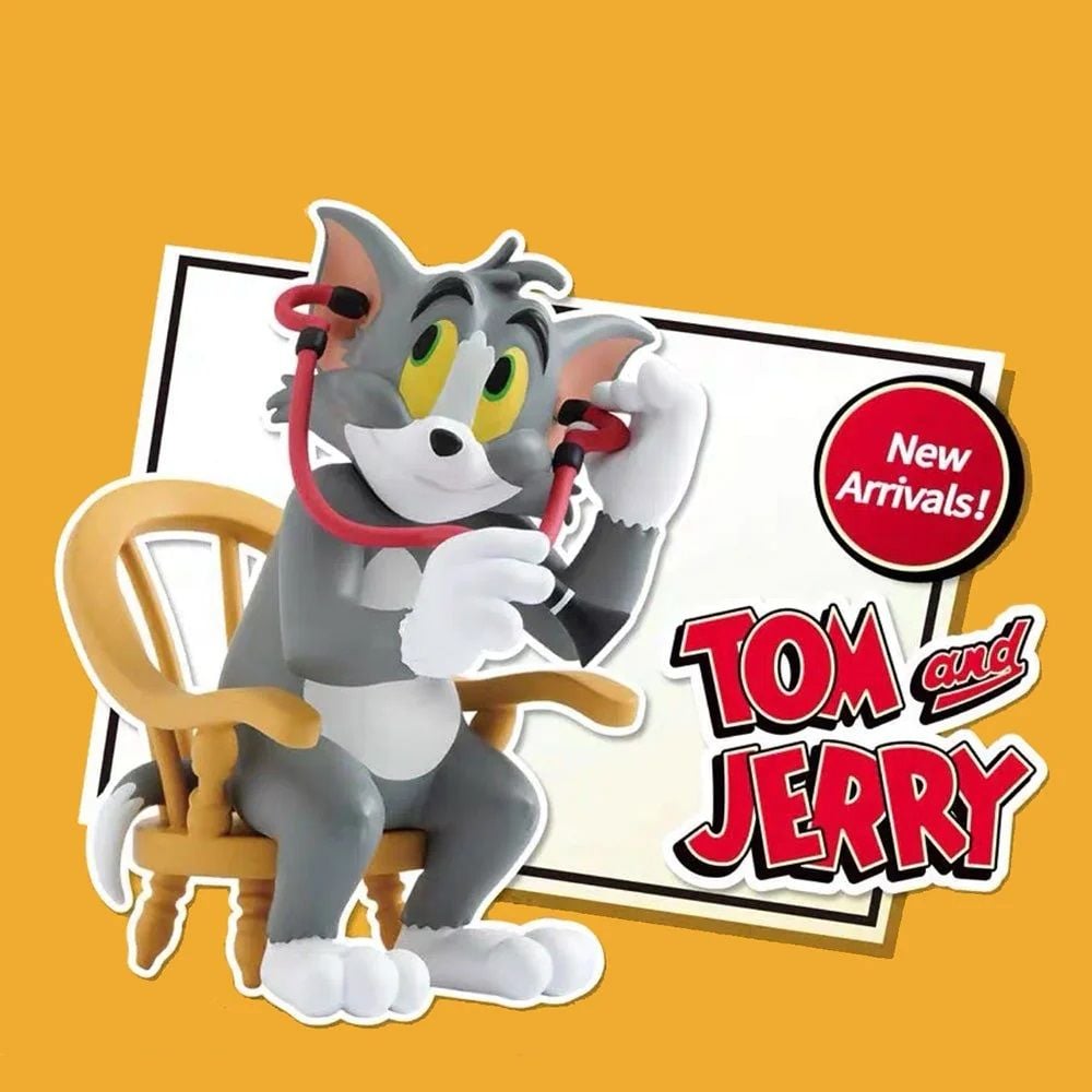 Mô hình đồ chơi Blind box Tom and Jerry Daily Life 2 Series ( Cuộc Sống Thường Nhật Của Tom abd Jerry ) 52TOYS