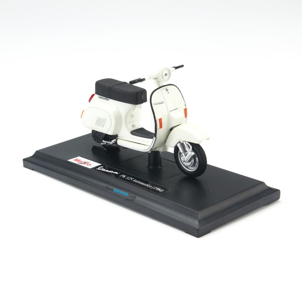 Mô hình xe Vespa PK 125 Automatica 1984 1:18 Maisto (9)