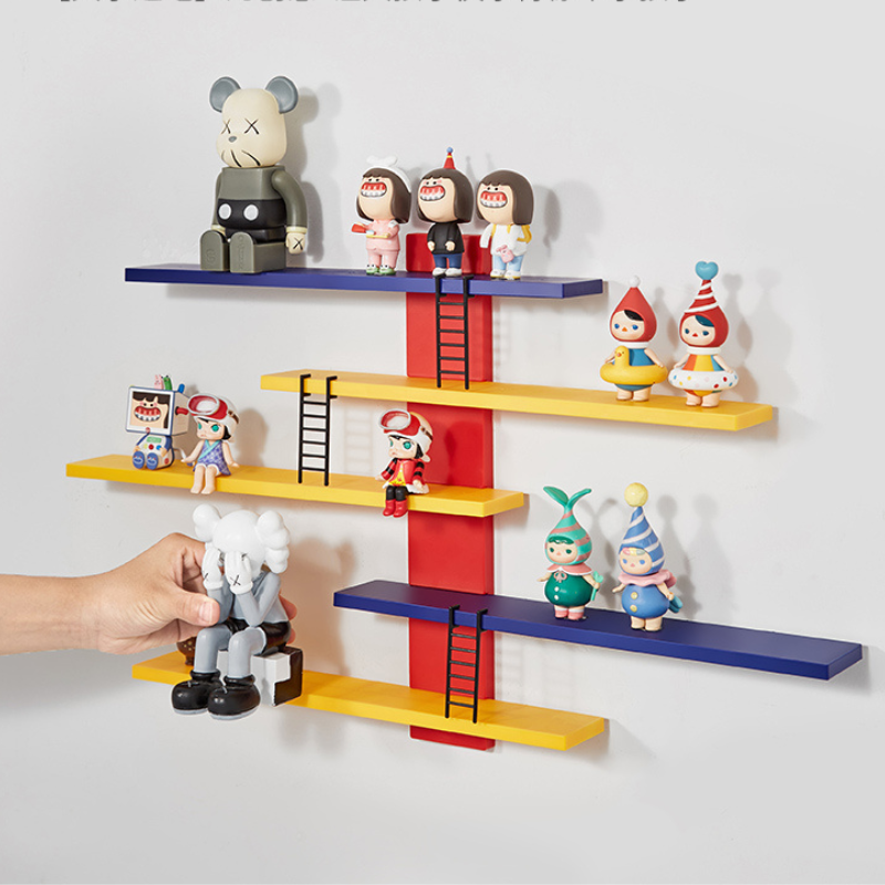 Kệ treo tường trưng bày đồ chơi mô hình - 888