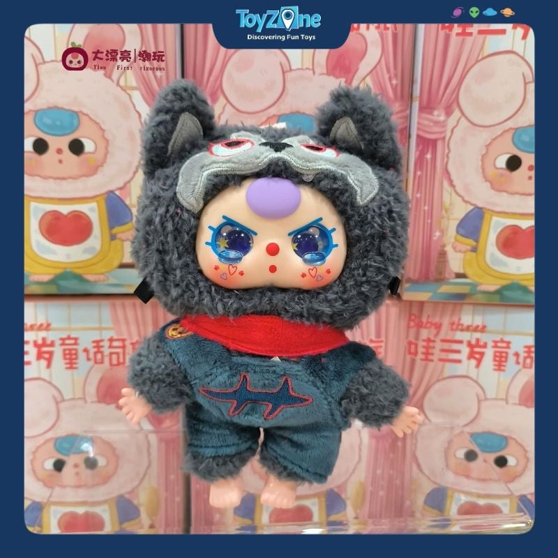 Mô hình Blind Box móc khoá gấu bông Baby Three Children's Wonderland ( Cổ Tích ) BABY THREE