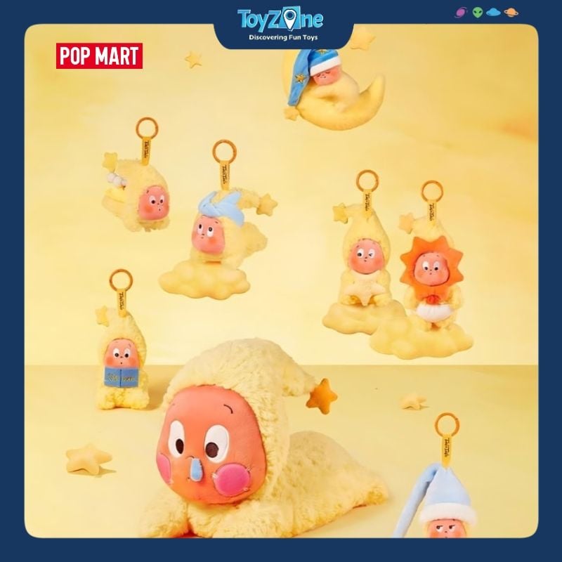 Mô hình Blind box Móc khoá Gấu bông We are Twinkle Twinkle Series Plush Pendant POP MART